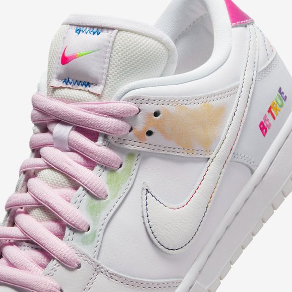 Nike SB Dunk Low Pro Be True - DR4876 100 - Picture 8 of 15